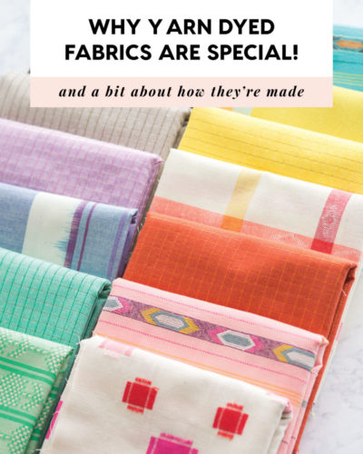 Why Yarn Dyed Fabrics Are Our Fave - Cottoneer Fabrics