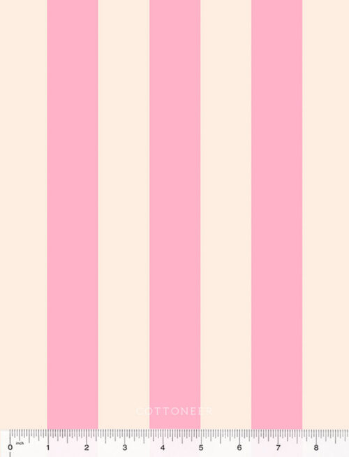 Broadstripe Pink | Forestburgh by Heather Ross - Cottoneer Fabrics