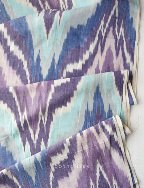 ikat-in-violet-indian-imported-fabric-1