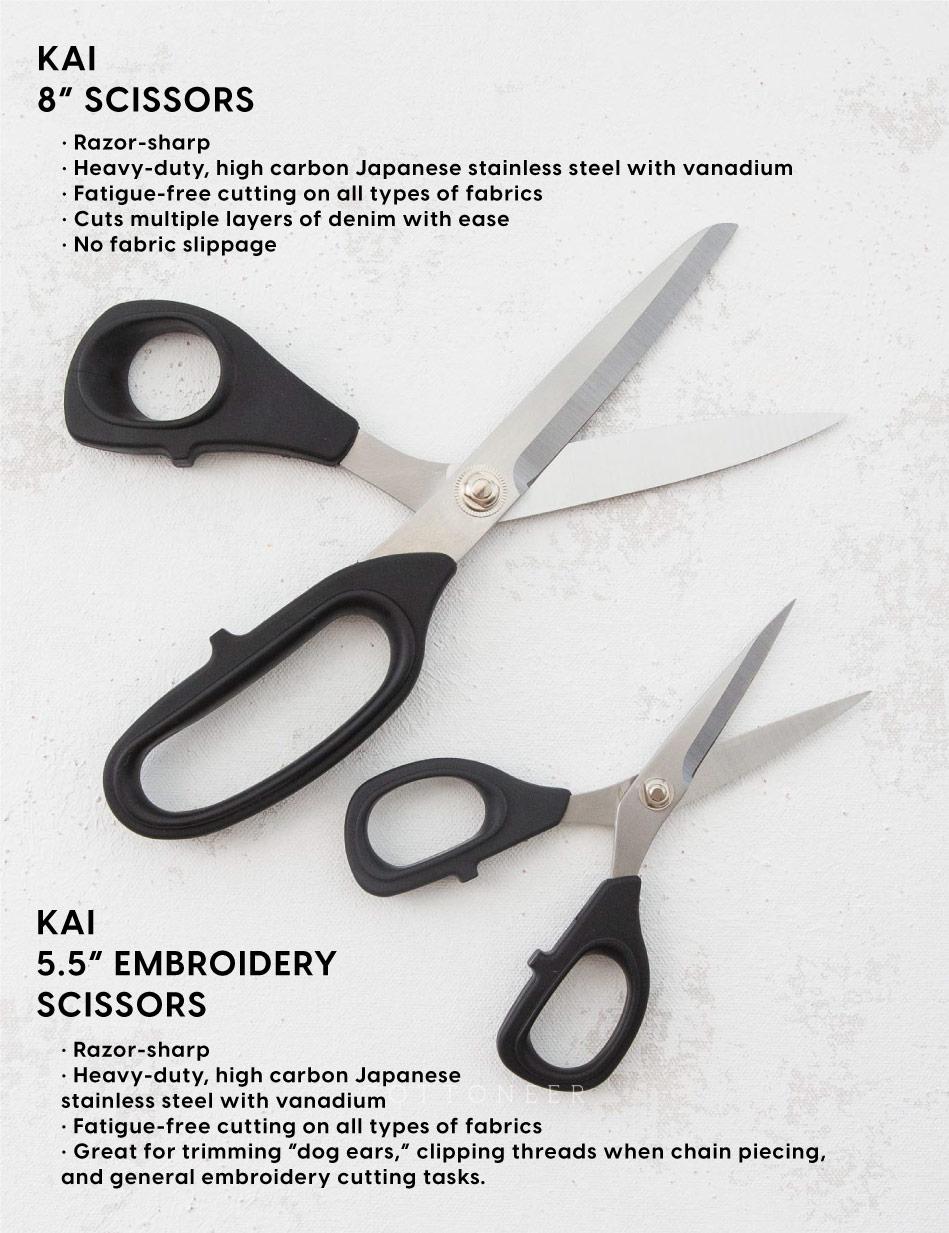 KAI 5 1/2 Embroidery Scissors - 4901331501760