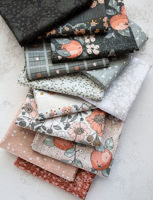 Earthen 8-piece Fabric Bundle quilt cotton - Art Gallery Fabrics
