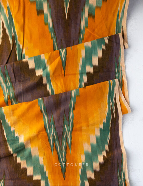 large-ikat-in-yellow-and-green-indian-imported-fabric-1
