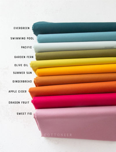 Evergreen | Pure Solids by Art Gallery Fabrics - Cottoneer Fabrics