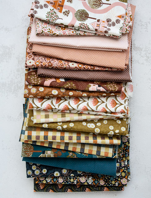 1/4 Yard ( 9 x 45 ) Homespun Fabric various Colors Designs You Choose