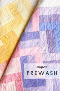 Should You Pre-Wash Quilting Fabrics? - Diary of a Quilter - a