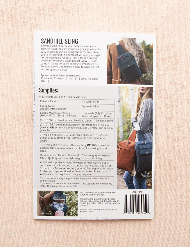 Sandhill Sling Pattern