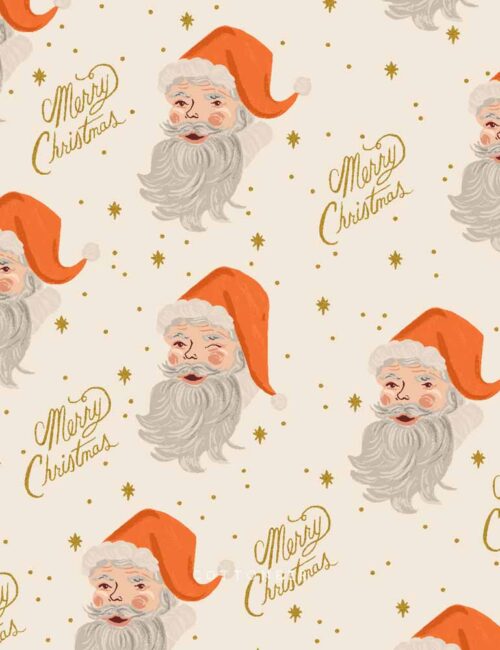 santa-in-cream-metallic-holiday-classics-by-rifle-paper-co