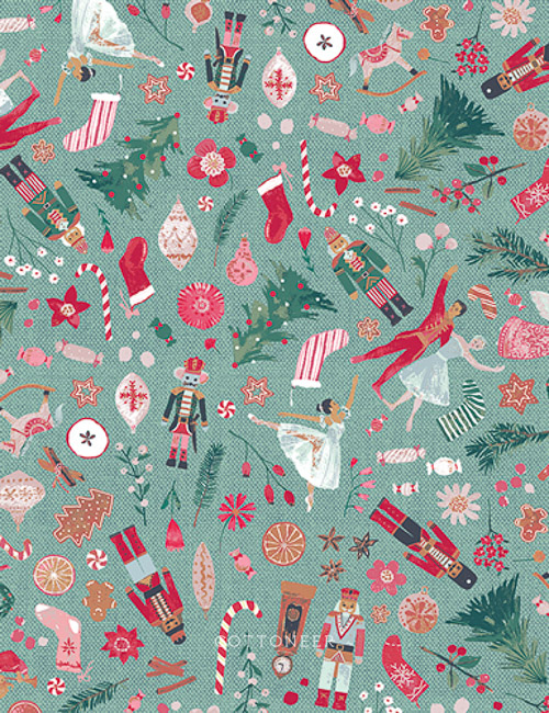 Christmas + Holiday Fabrics Available in Yardage at Cottoneer Fabrics!
